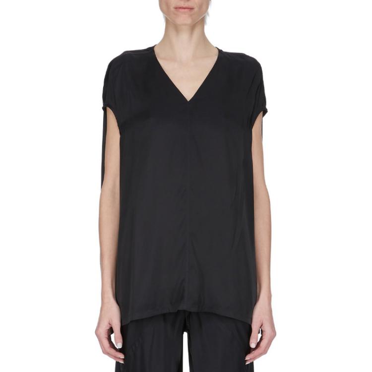 Женская футболка RICK OWENS/RO V T (черная)