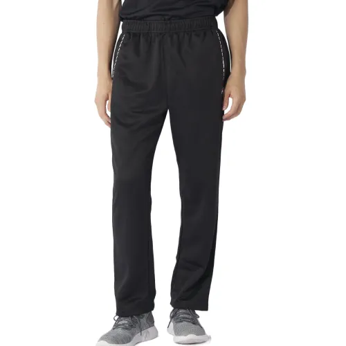 FILA Casual Pants Men's Black Moderate Straight Fit Pants