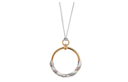 HERMES Swift Necklaces Women's Gold