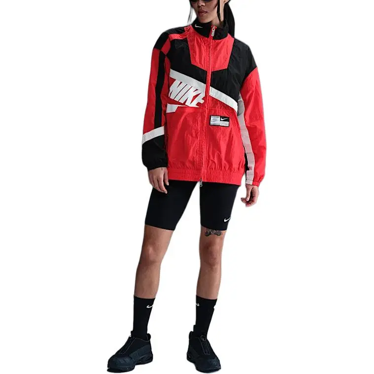 Nike Sportswear Jacket Women's University Red/Black/Sail White