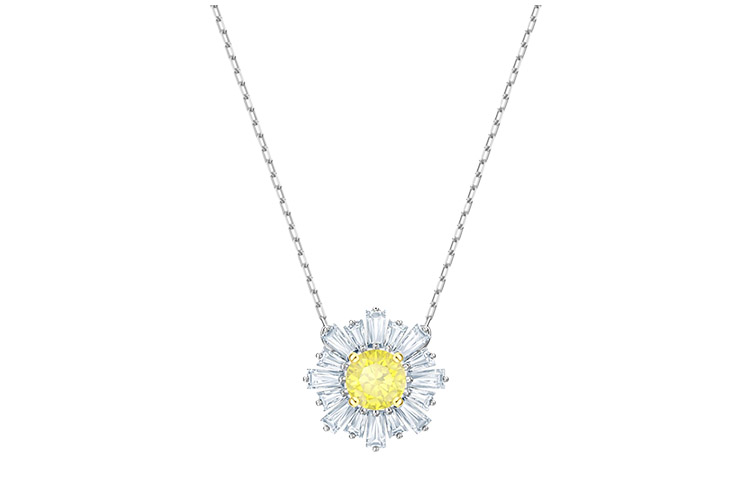 Женская подвеска Swarovski Idyllia SUNSHINE (желтая) — фото 2
