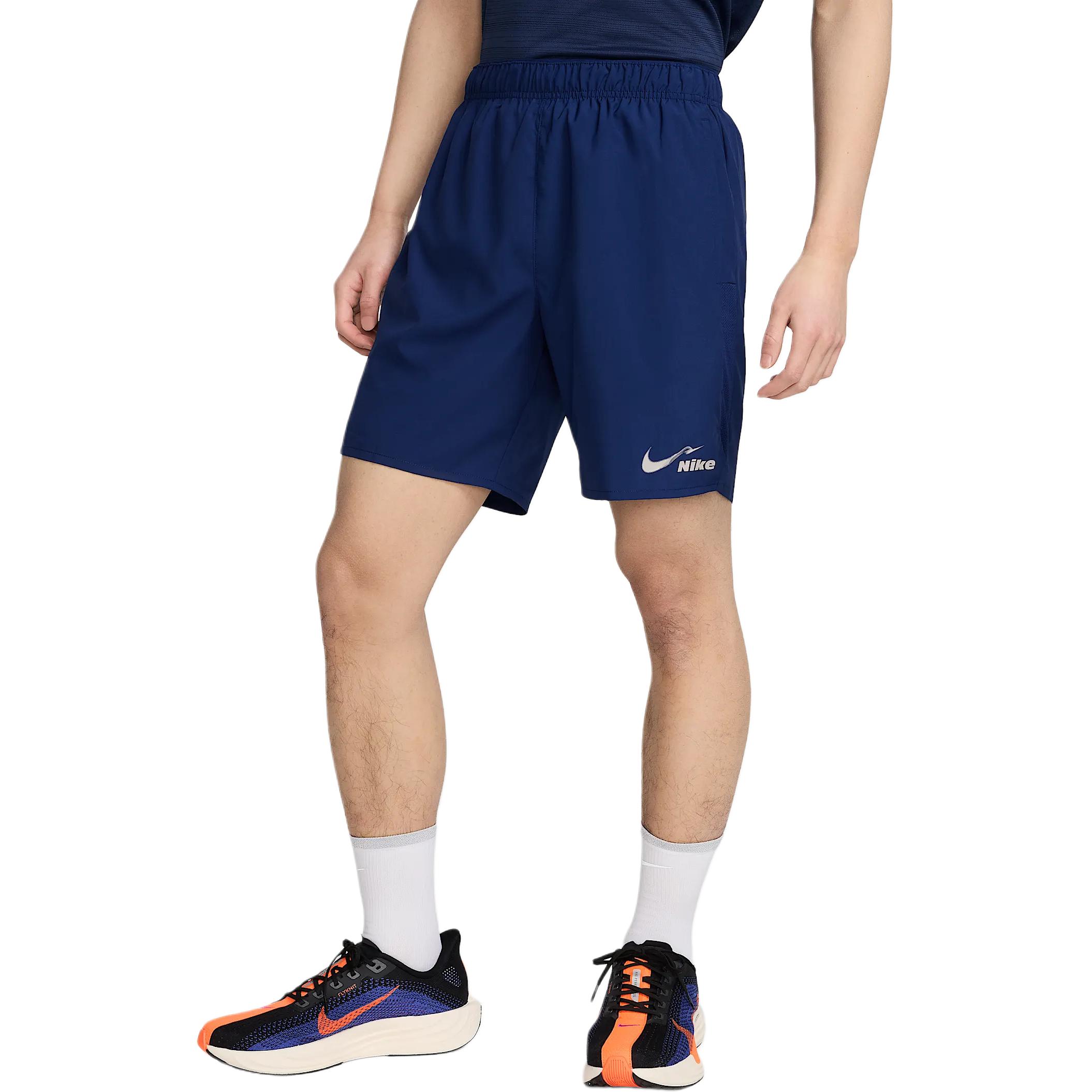 Nike ChallengerDri FIT 7′ Unlined Sports Shorts Unisex Vacuum Blue/Preppy Gray
