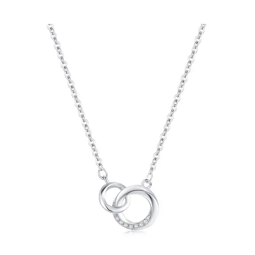 TEEX Micro Pave Zircon Necklaces Unisex
