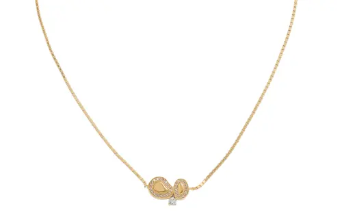 Bottega Veneta Necklaces Women's Gold