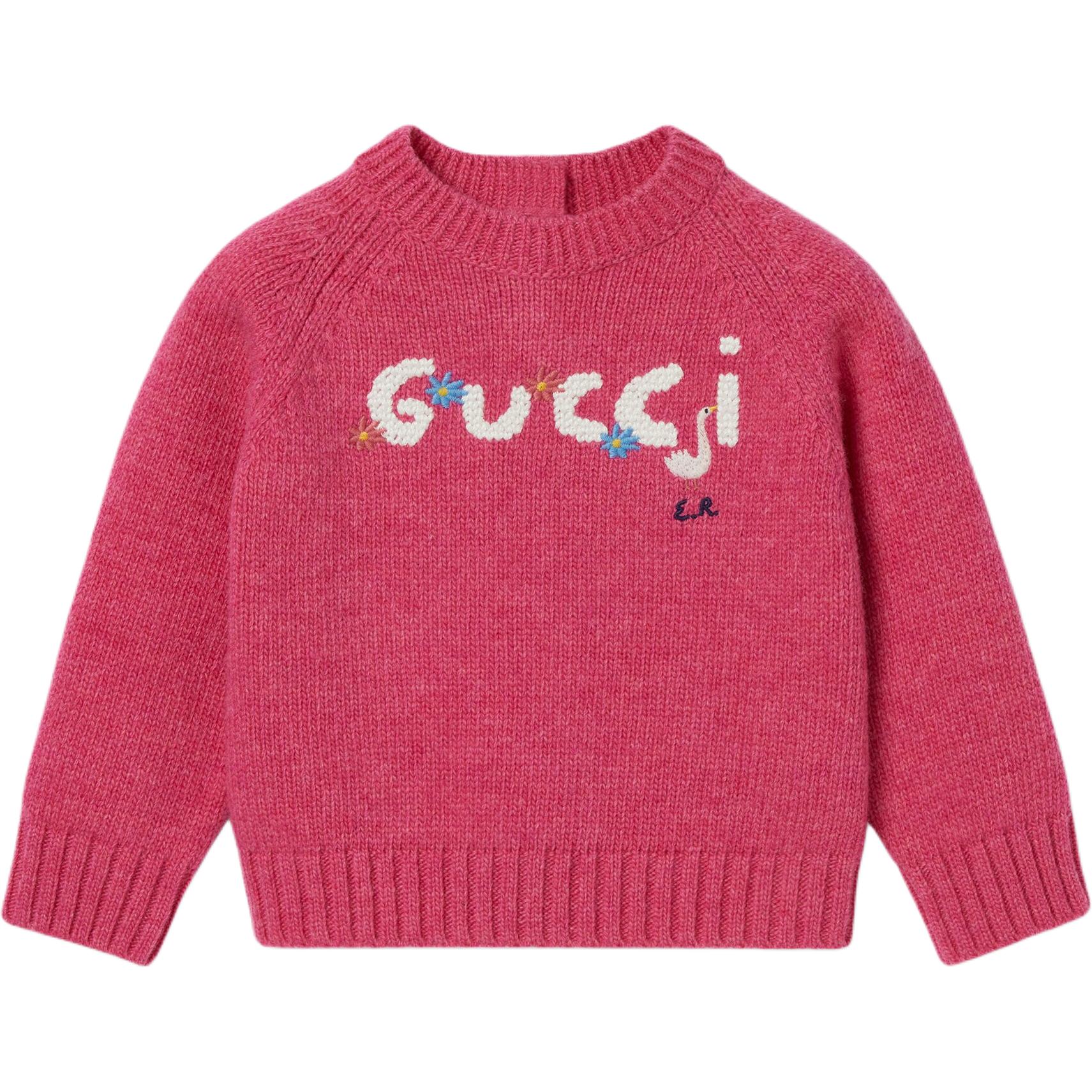 Женский свитер Gucci Kids (бежевый)