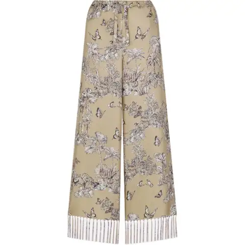 DIOR Casual Pants Women's Hazelnut Moderate Other