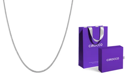 CIROCCO Titanium Steel Necklaces Unisex