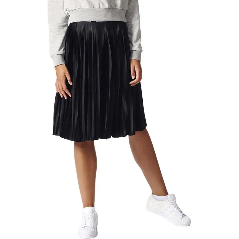 Adidas Originals Casual Long Skirt Women's Black