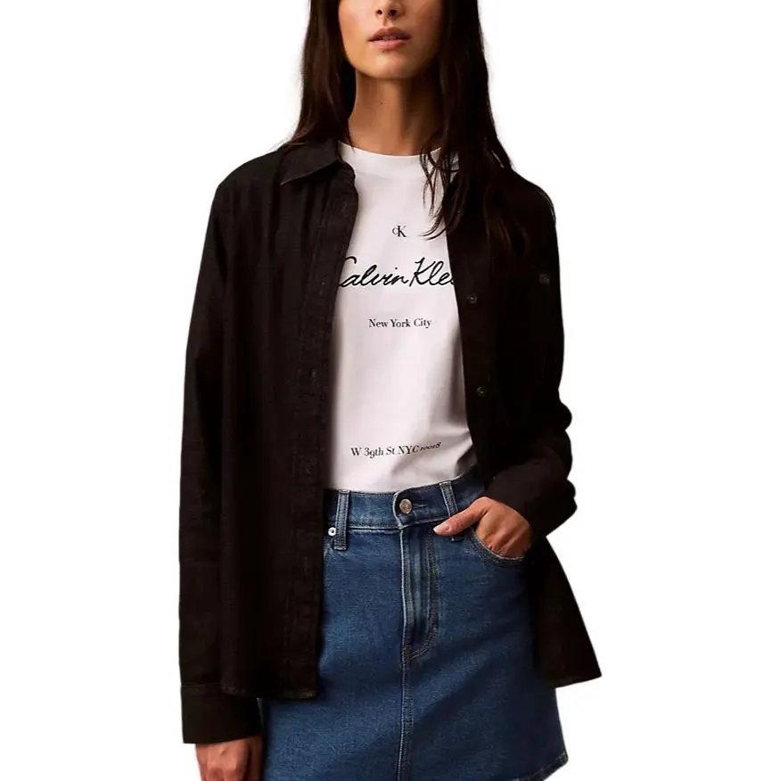 CALVIN KLEIN Shirt Women's Black