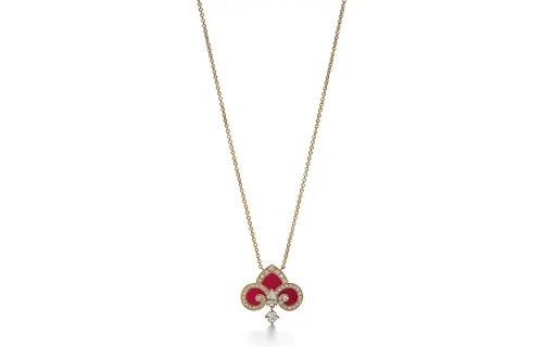 TIFFANY & CO. Keys Necklaces Women's Gold