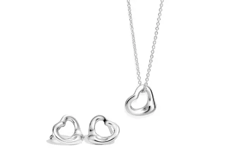 TIFFANY & CO. Elsa Peretti® Sterling Silver Necklaces Women's Silver