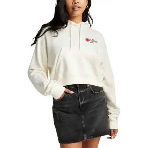 Converse Valentine's Day Cropped Hoodie
