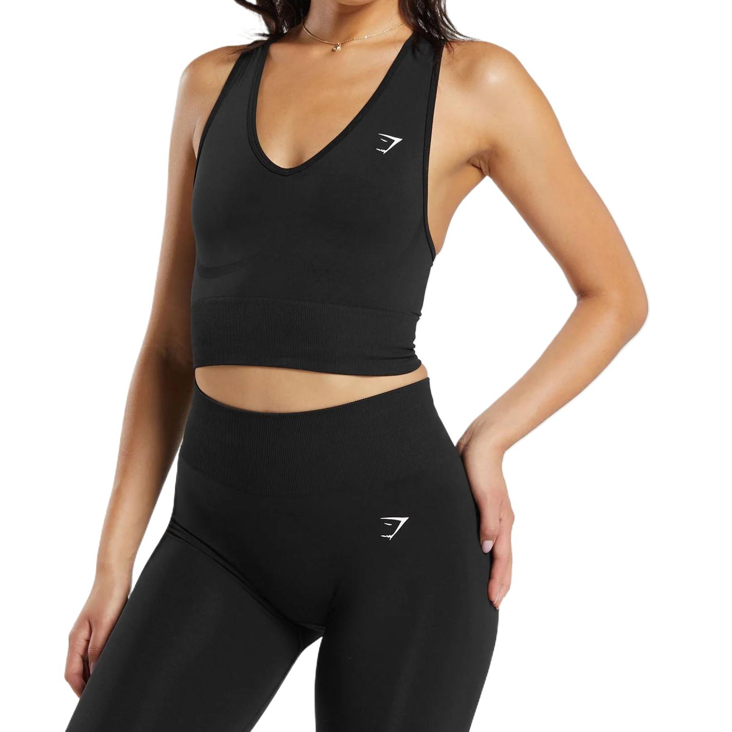 GYMSHARK Sport Vests Women’s Black