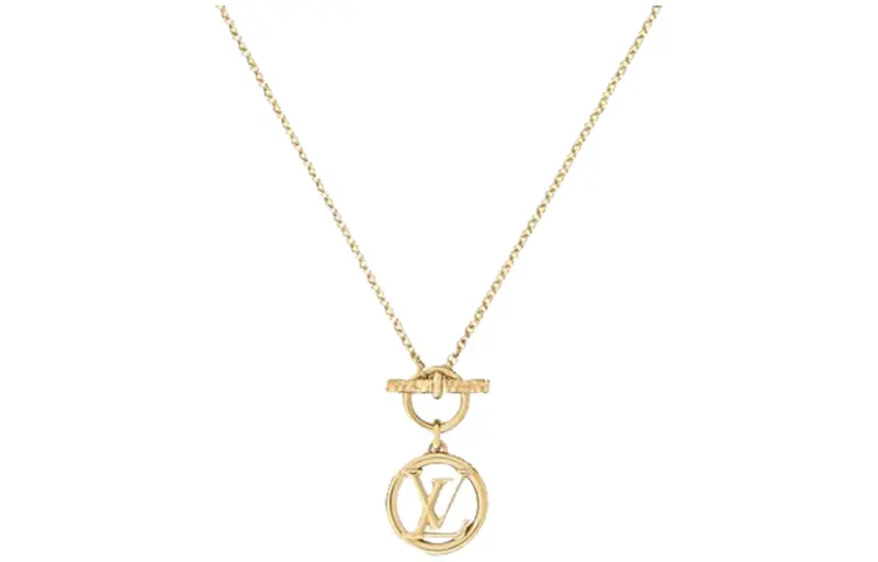 LOUIS VUITTON Baby Louise Necklace