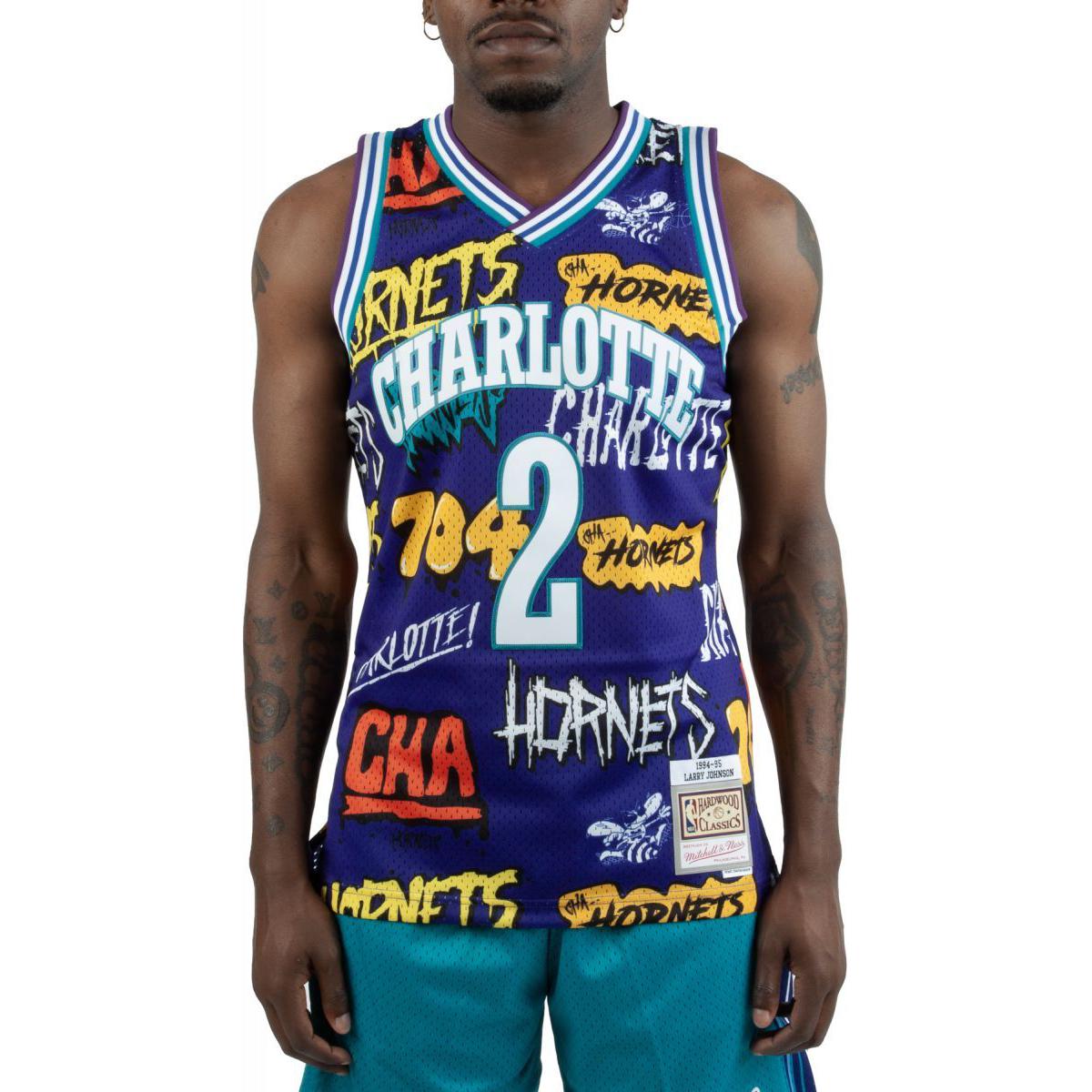 Mitchell Ness x NBA SWINGMAN Fan Edition Basketball Jersey Men’s Purple