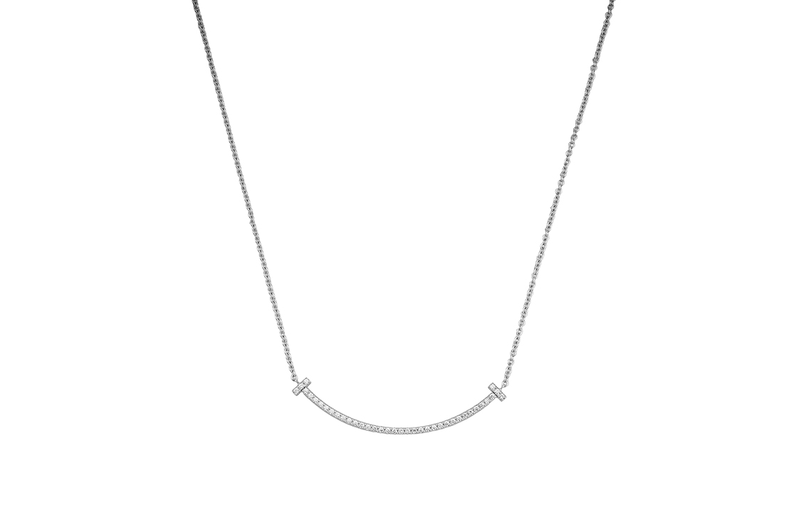 Женская подвеска TIFFANY T Smile (серебряная)