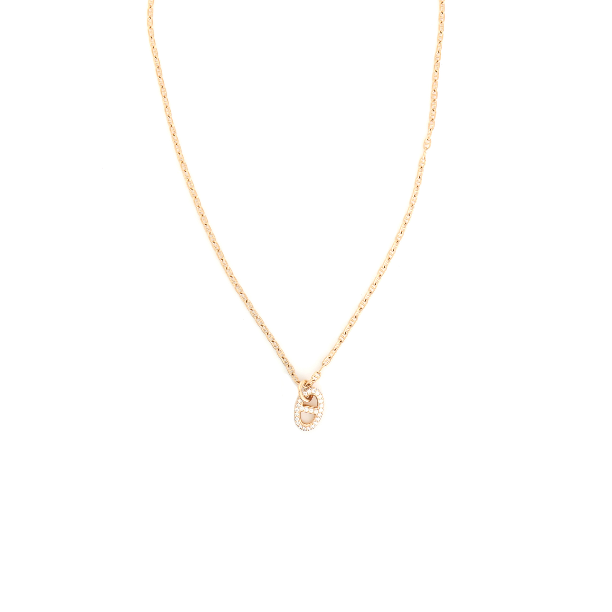 Женское колье Hermes Farandole (золотое)