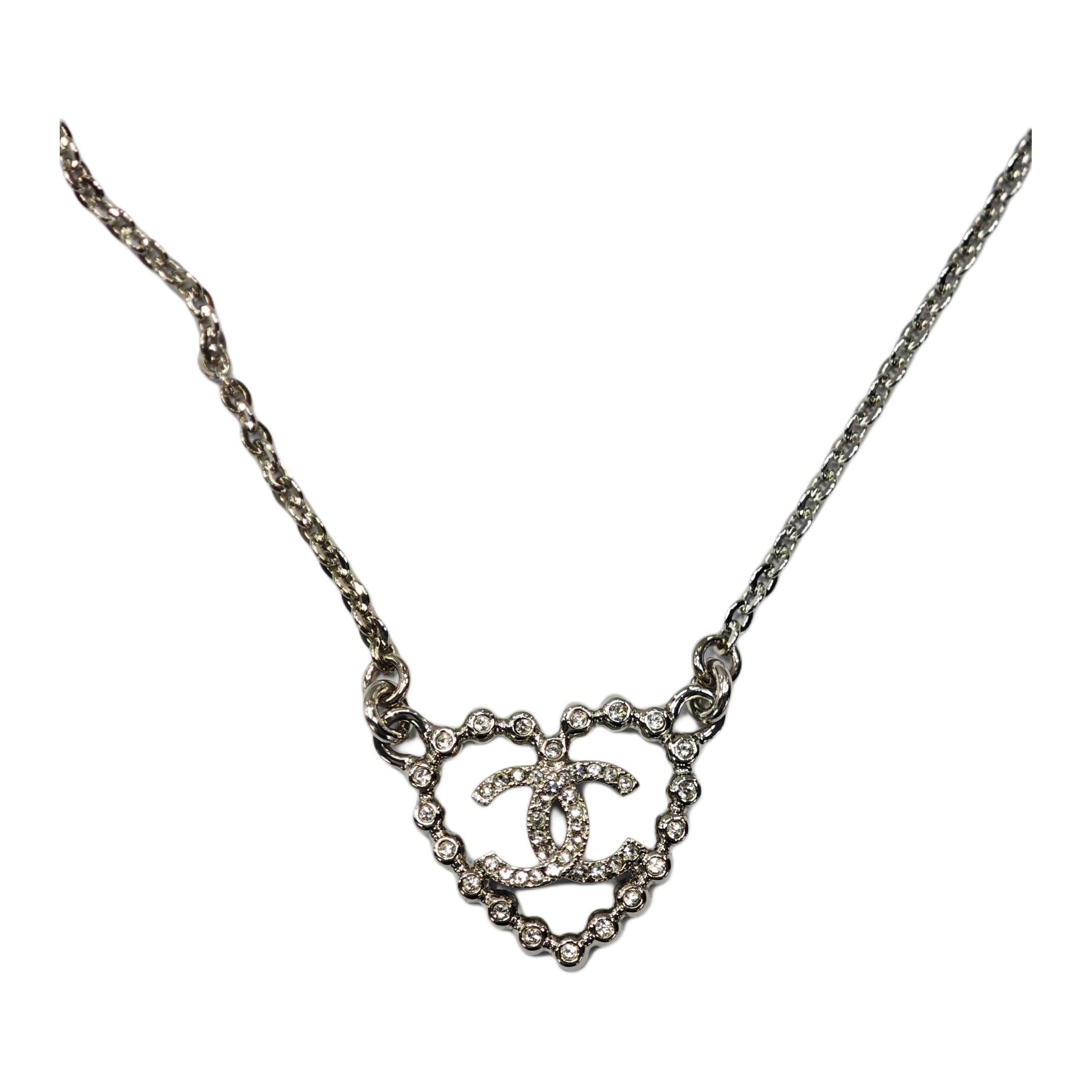 Колье Chanel 25p (серебряное)