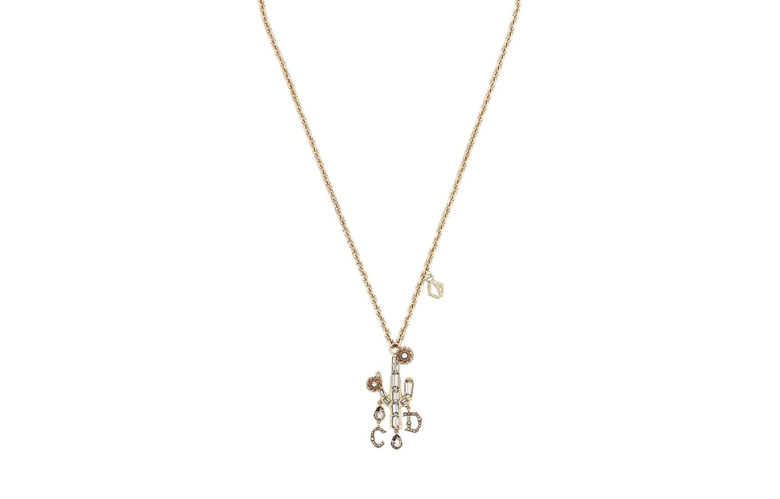 Мужское necklace Dior (серебряный)