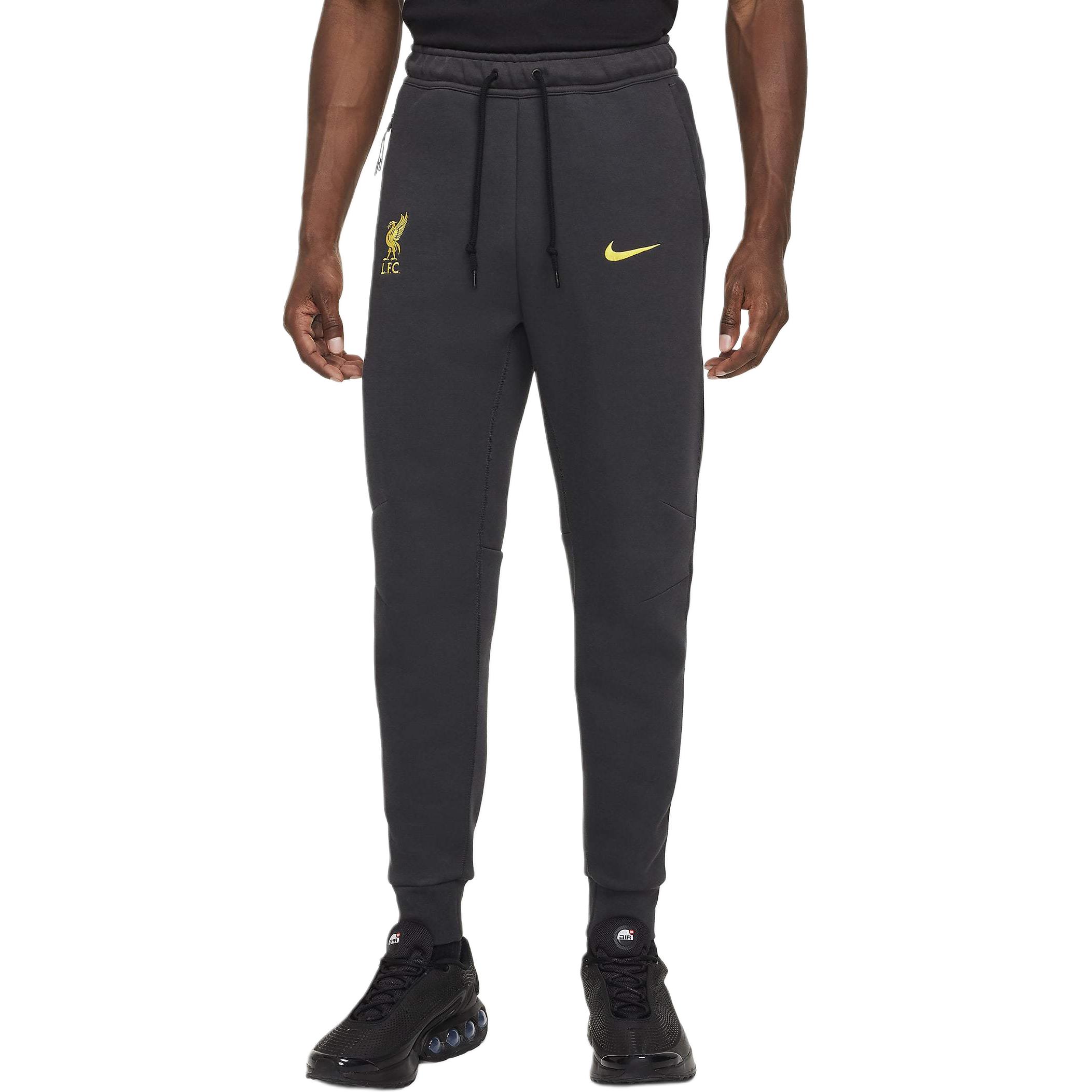 Nike Liverpool Soccer Bottom Men’s Dark Smoke Gray/Chrome Yellow