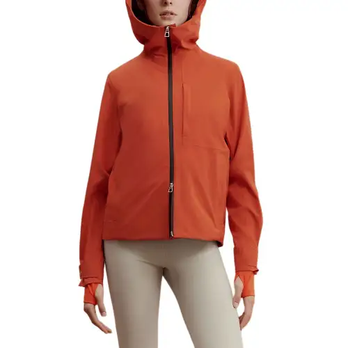 HERMES Jacket Outerwear Women's Orange