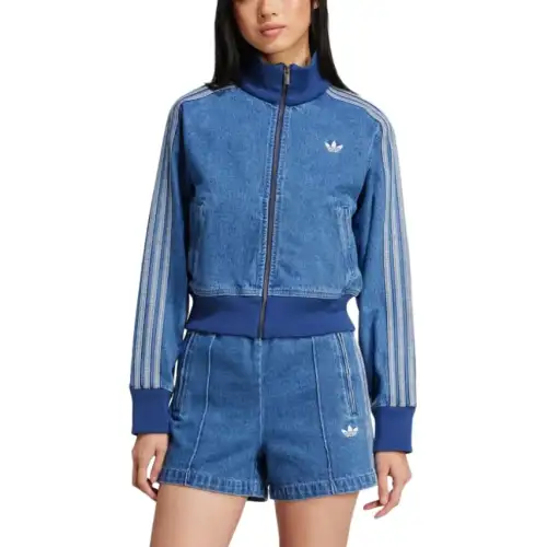 Adidas Originals ADICOLOR SS25 Denim Shorts Women's Blue