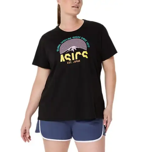 Asics ADVENTURE CREW Regular T Shirt Women's Black