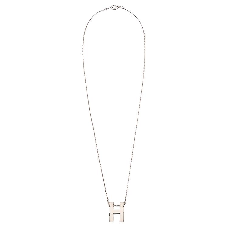 Женские аксессуары Hermes POP H / (серебряно-белый) — фото 2