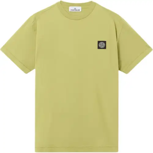 STONE ISLAND T Shirt Men's Yellow Green