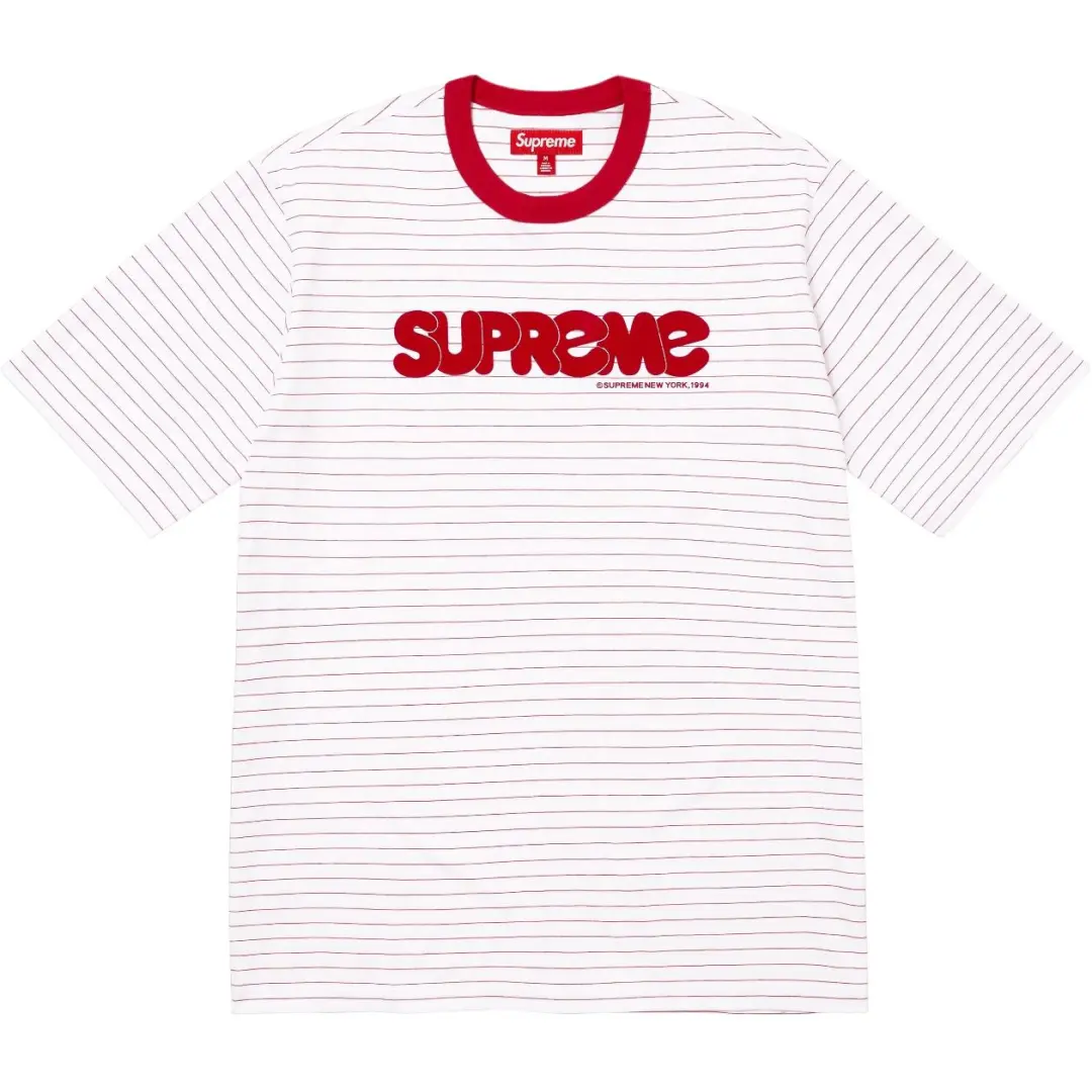 Supreme SS25 WEEK19 Bubble S/S Top T Shirt Unisex