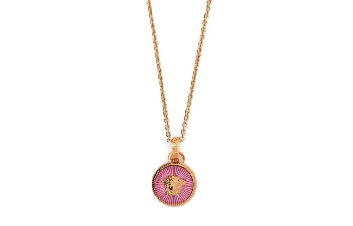 Женская сумка Versace (розовое золото)