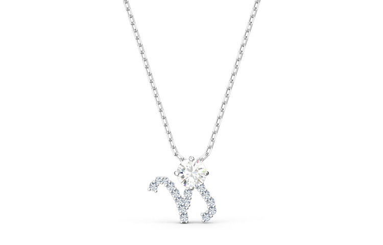 Женская подвеска Swarovski Zodiac II (серебристая)