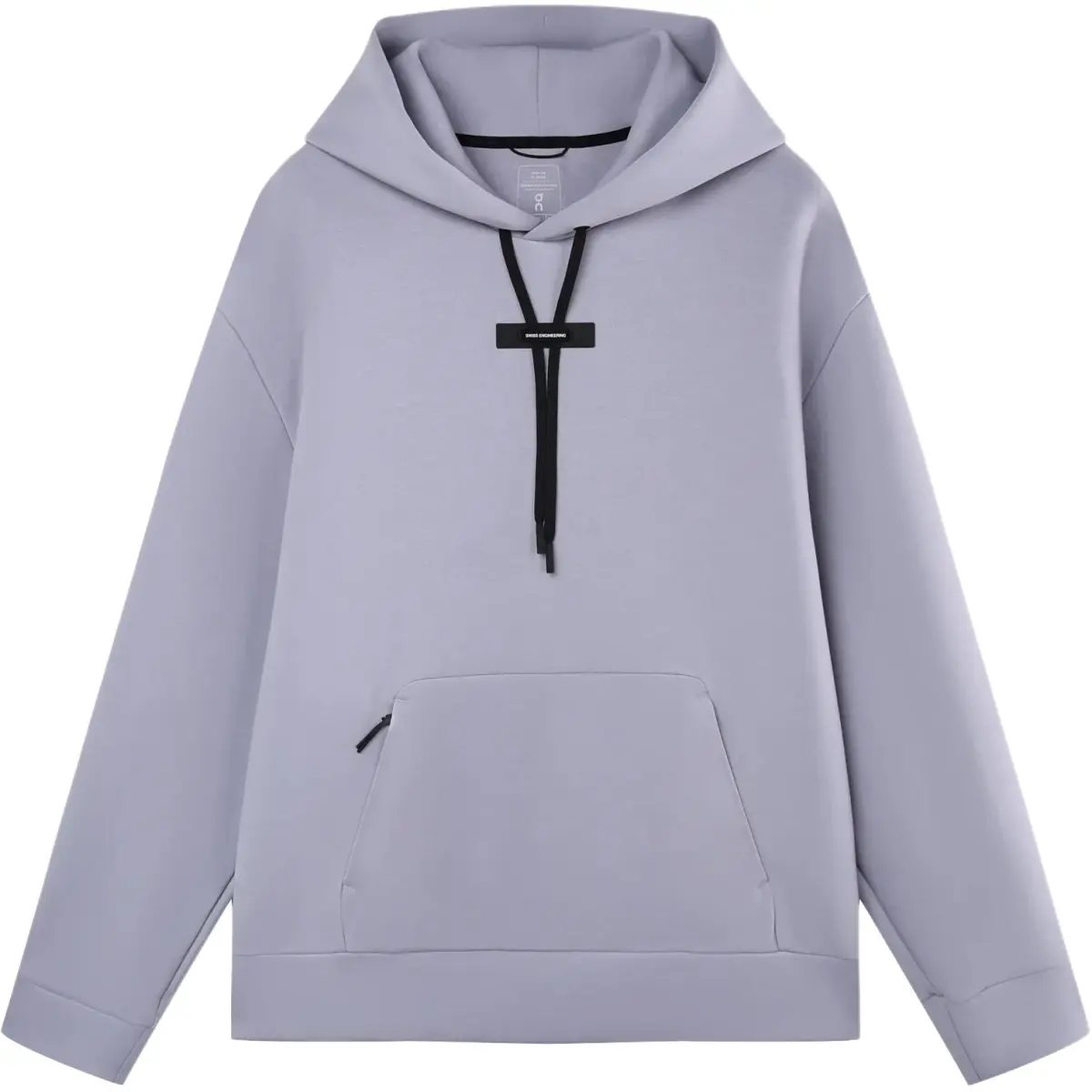 On Sweatshirts Men's Lilac Hooded Moderate