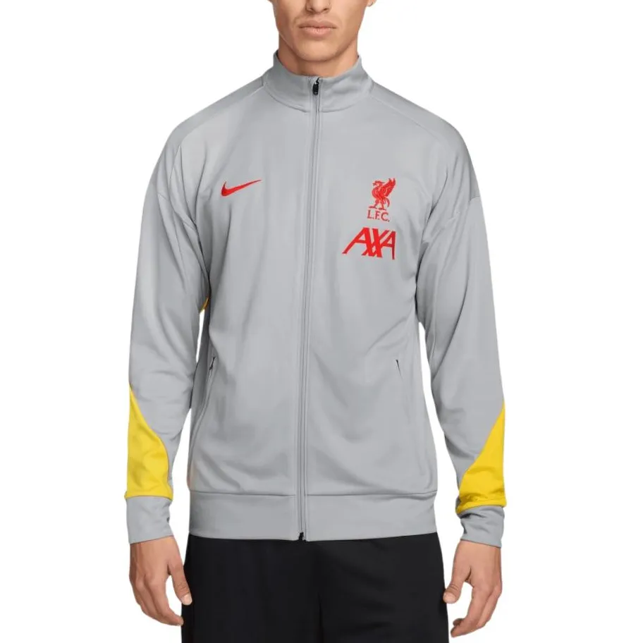 Nike Liverpool 24/25 Academy Pro Sweatshirt Soccer Jersey Men's Gray