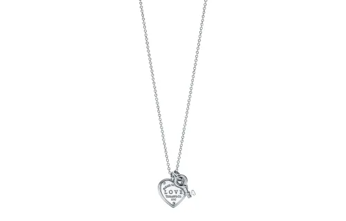 TIFFANY & CO. Return To Tiffany Collection 925 Sterling Silver Necklaces Unisex Silver