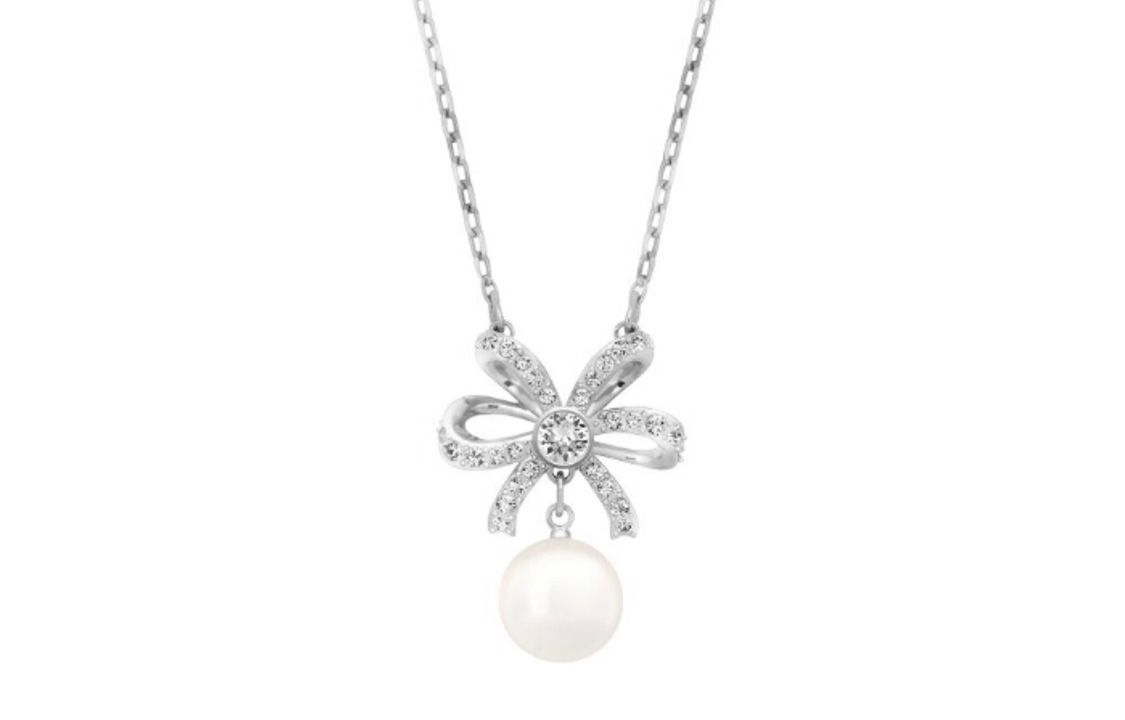 Женская подвеска Swarovski Dora (белая)