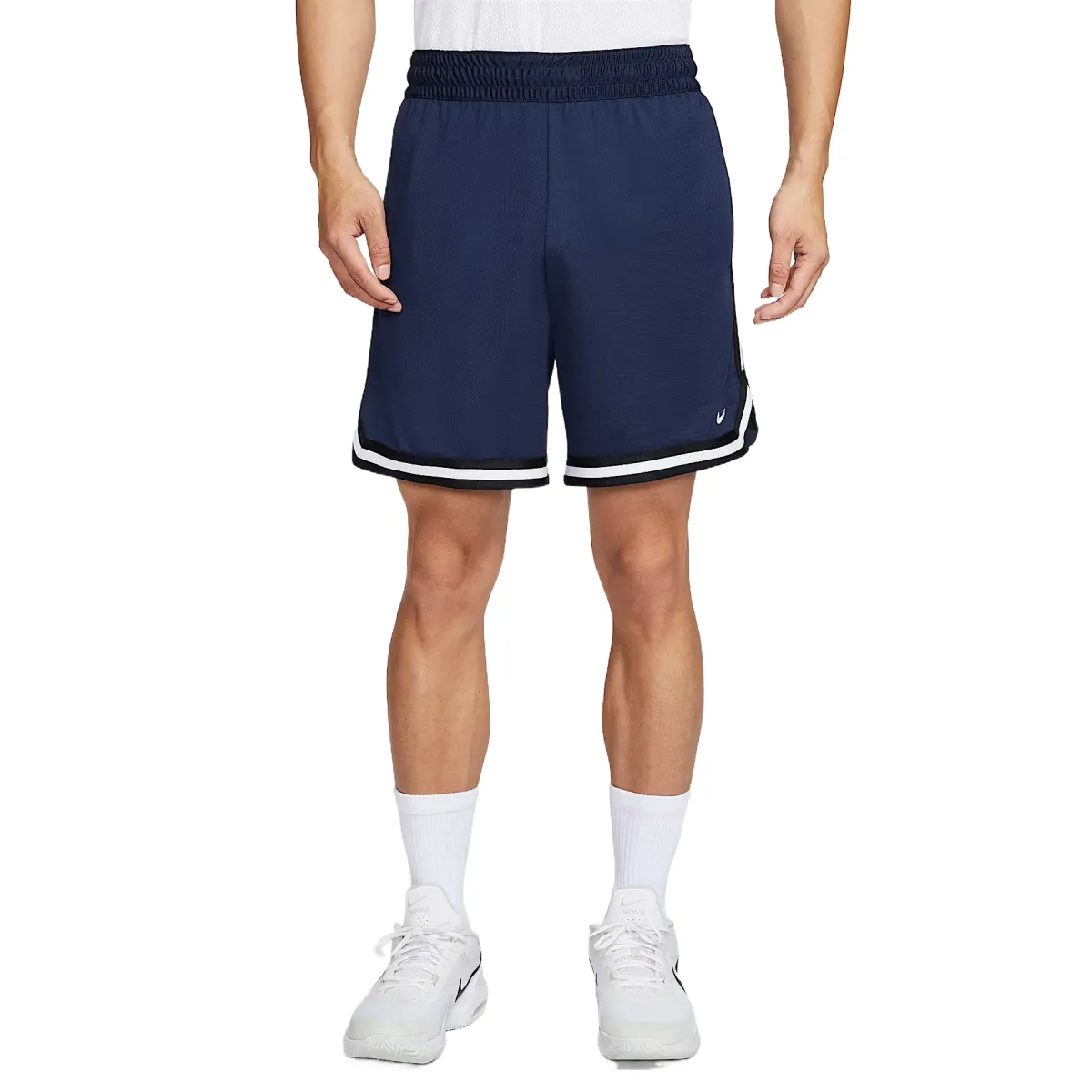 Nike DNADri Fit SS25 Sports Shorts Men's Dark Navy Blue Black White