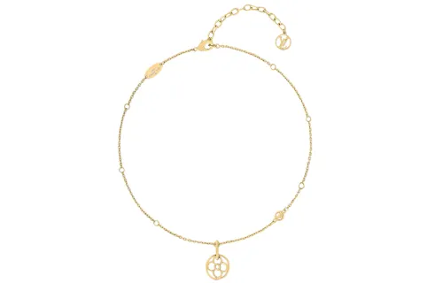 LOUIS VUITTON Twiggy Brass Necklaces Women's