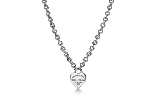 TIFFANY & CO. Return To Tiffany Collection Necklaces Unisex Silver