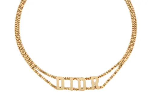 DIOR Necklaces Women's Gold