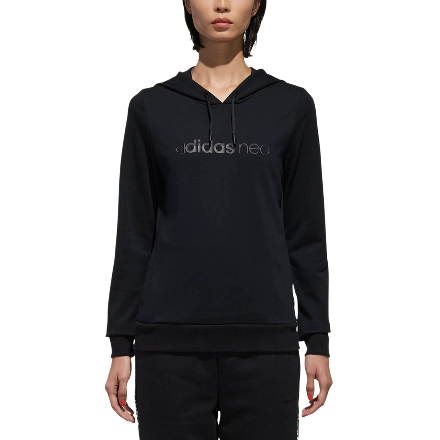 Женское худи adidas Neo (черное)