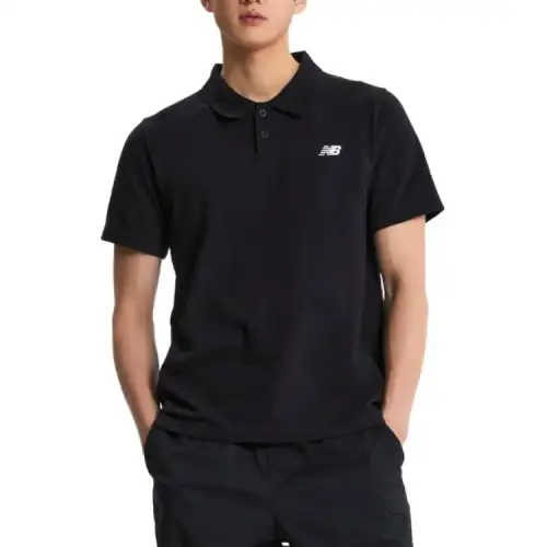 New Balance Polo Shirt Men's Black