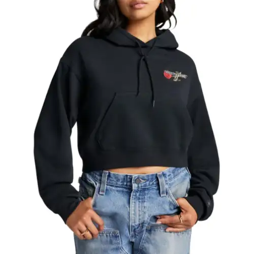 Converse Valentine's Day Cropped Hoodie
