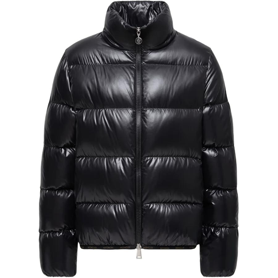 Женский пуховик Moncler Abbadia (черный)
