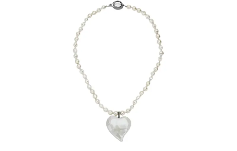 GUCCI Necklaces Women's White