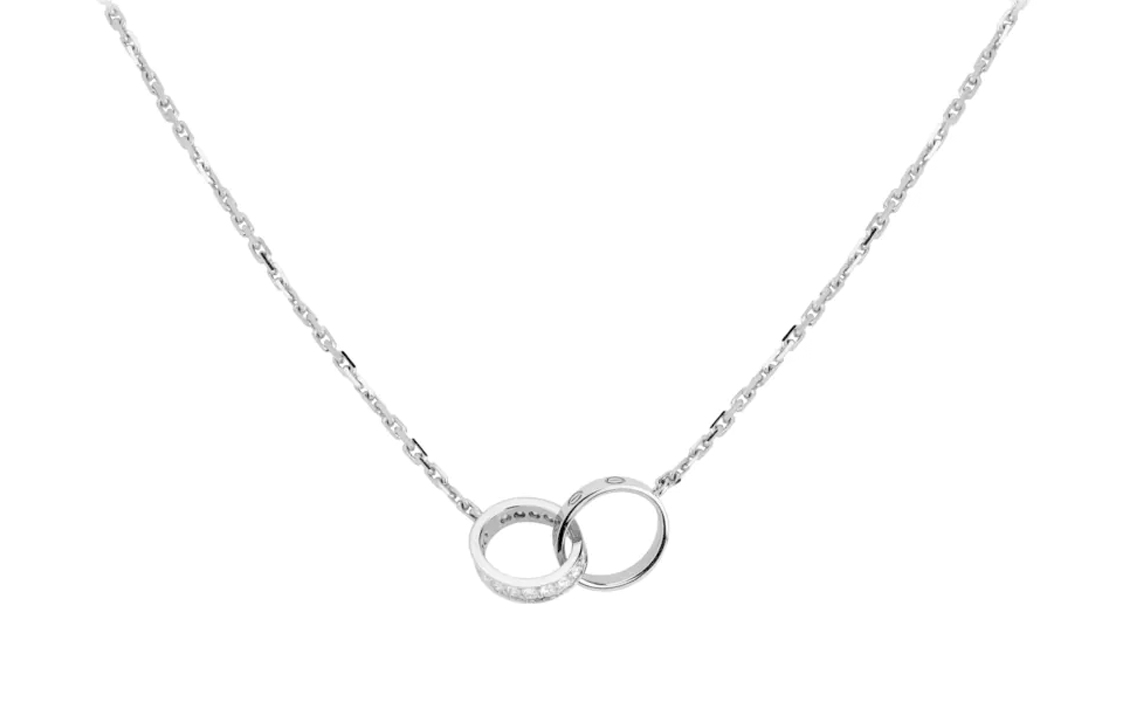 Ювелирное изделие Cartier LOVE (белое золото)