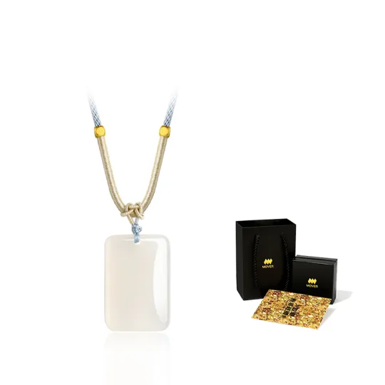 MOVER Chalcedony Jade Necklaces Unisex