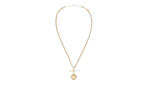 Maison Margiela Gold Plated Brass Necklaces Men's Gold