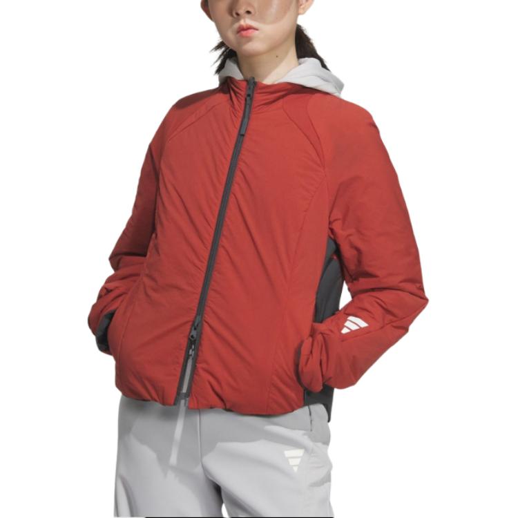 Женская куртка adidas (красная)
