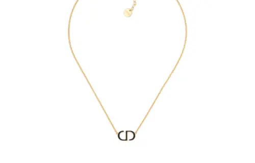 DIOR Metal, Painted Necklaces Women's Gold